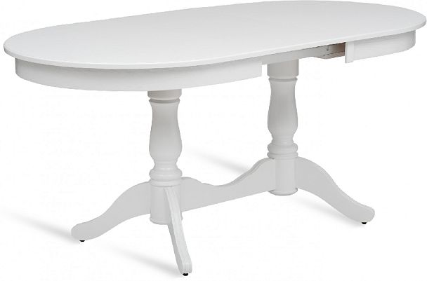 Стол деревянный раздвижной Барэнт 130(170)х90х76 Белый - Вид 4