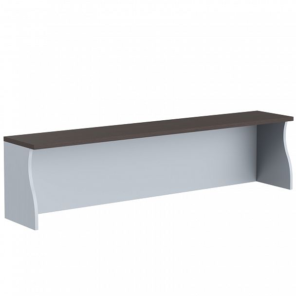 Надставка "Imago" НС-4 венге/металлик - Вид 1