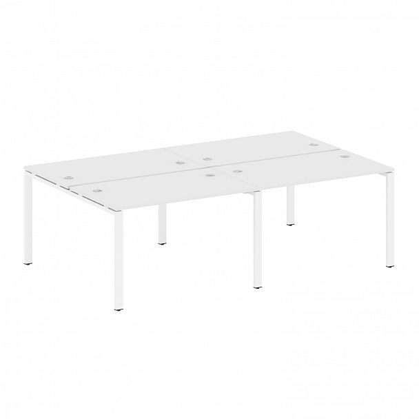 Рабочая станция "Metal System" БП.СМ-4.2 белый - Вид 1