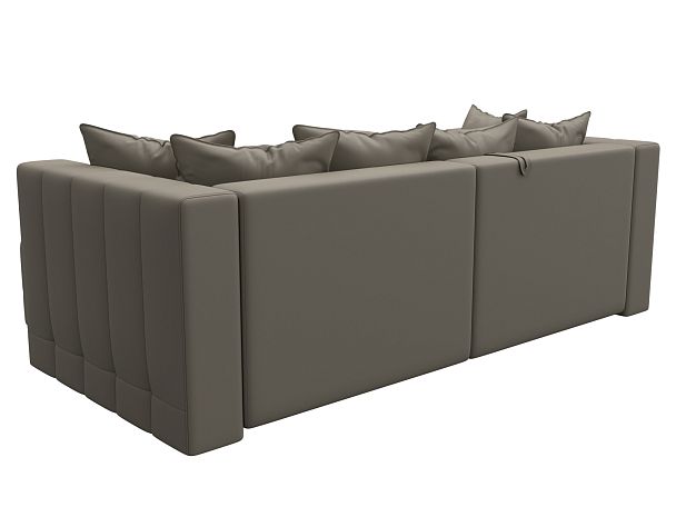 Диван угловой Лига-052 НПБ угол универсальный Экокожа бежевый - Вид 5