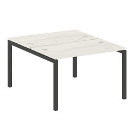 Metal System Quattro Р. ст. на П-образном м/к 50БП.РАС-СП-2.2 Дуб наварра/Антрацит металл 1200*1475*750 - Фото предпросмотра