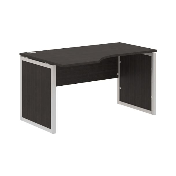 Стол эргономичный XQPCET 149(L) Дуб Юкон Модерн/Алюминий 1400х900х750 XTEN-QP - Вид 1