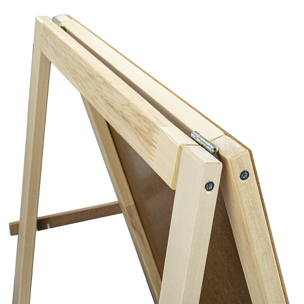 Мольберт напольный "Хлопушка", планшет 60x58 см, в собранном виде 58x120x5 см, BRAUBERG ART DEBUT, 192336 - Вид 6