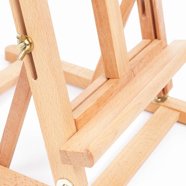 Мольберт настольный BRAUBERG ART CLASSIC, бук, 28х96х32см, высота холста 53см, 190656 - Вид 11