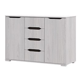 ВАЛЕНСИЯ КМ 012 комод со створками (1,2х0,83х0,45) дуб анкор - Фото предпросмотра