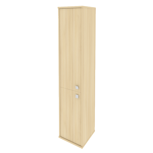 Style Шкаф высокий узкий левый Л.СУ-1.3 (L) Акация 412*410*1980 - Вид 1
