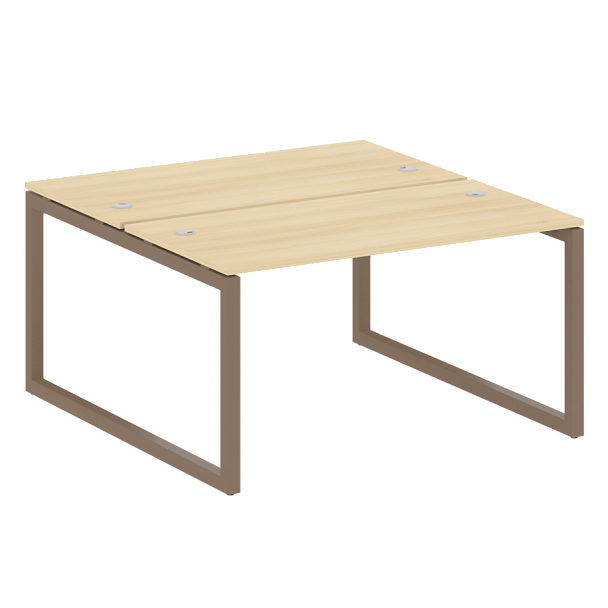 Metal System Quattro Р. ст. на О-образном м/к 50БО.РАС-СП-2.3 Акация/Мокко металл 1400*1475*750 - Вид 1