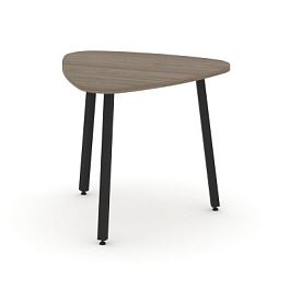 Стайл Проджект Стол переговорный SN-4.SPRG-70.3 Вяз Благородный/Металл Черный 900*900*750 - Фото предпросмотра