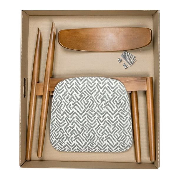 Стул Роквелл, голубой - Вид 7