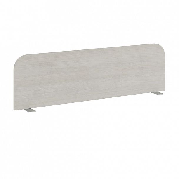 Экран на два стола New Line 135x37,5x1,8 дуб шамони светлый - Вид 1