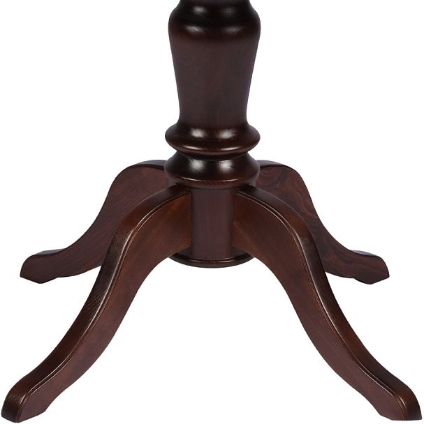 Стол деревянный раздвижной Анфея 110(150)х75х76 Темный орех - Вид 7