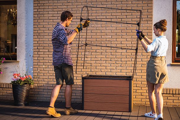 Грядка-теплица для растений "Maple green house" - Вид 4