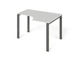 ЛАЙТ / LIGHT RLG016-10x9R Угловой стол 120x90x75 Белый - Фото предпросмотра