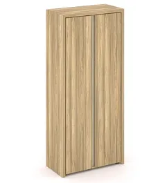 CORNER COR.ST-1.9 Шкаф высокий широкий (2 высоких фасада ЛДСП) Corner кабинет руководителя  ваниль - Фото предпросмотра