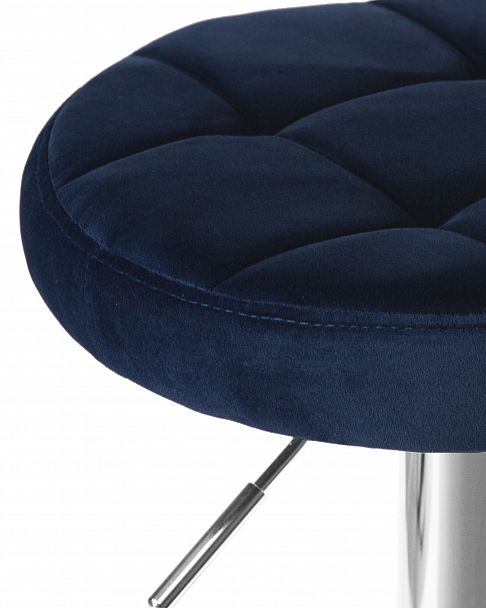 Табурет барный DOBRIN BRUNO (синий велюр (MJ9-117)) - Вид 3