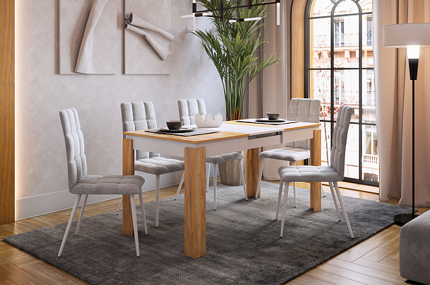 Стол обеденный раздвижной Гермес 2 KM-0209.2563 - Вид 7