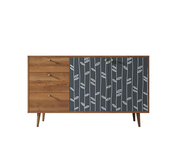 Комод Berber с двумя дверками и ящиками 18 принт арт BB05/Print_18 - Вид 1
