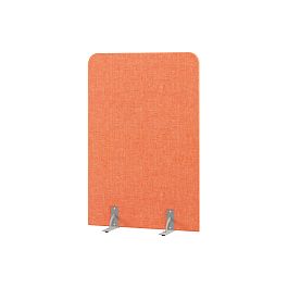 Перегородка акустическая прямая Everprof EVO Acoustic на опорах 1000х28х1500 Ткань Romeo 08 - Фото предпросмотра