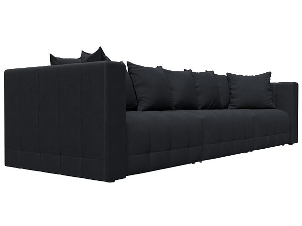 Диван прямой Лига-052 НПБ Лонг Замша серый - Вид 3