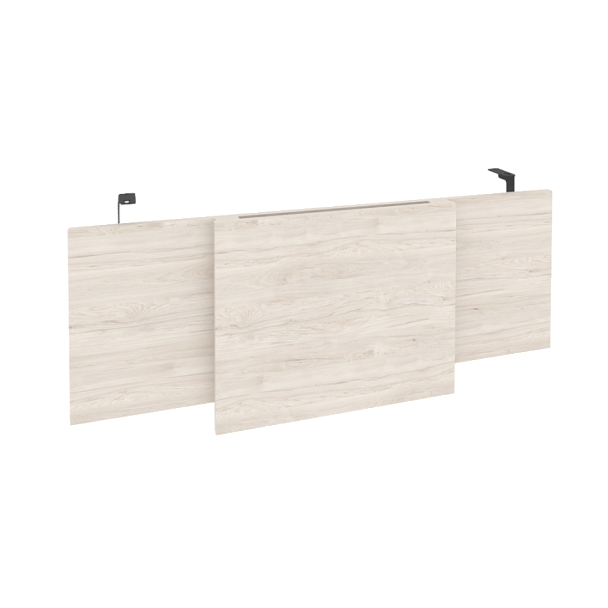 Onix Direct Царга стола руководителя O.M-CSR-3 Денвер светлый/Антрацит металл 1140*450*54 - Вид 1