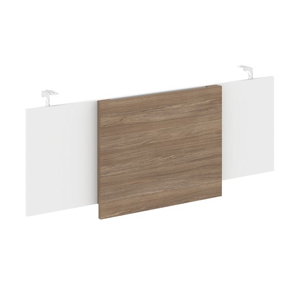 Onix Direct Lux Царга стола руководителя O.M-CSR-3 Белый бриллиант/Дуб аризона/Хром 1140*450*54 - Вид 1