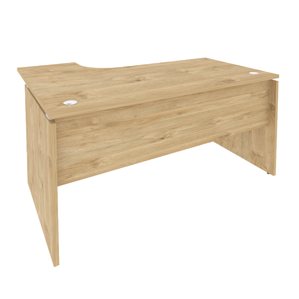 Onix Стол эргономичный правый O.SA-4 (R) Тиквуд светлый 1580*1180*750 (800/460) - Вид 1