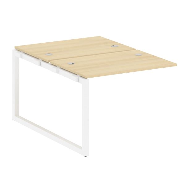 Metal System Quattro Р. ст. на О-образном м/к 50БО.РАС-СП-2.1 Акация/Белый металл 1000*1475*750 - Вид 1