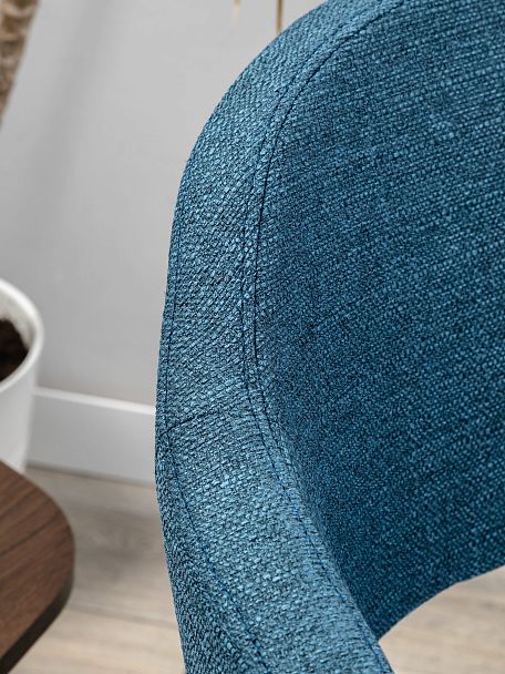 Кресло Oscar Сканди Блю Арт Темный Орех - Вид 8