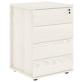 Тумба приставная ELC-4D.A Ясень Траун 520х490х750 EDIS - Фото предпросмотра