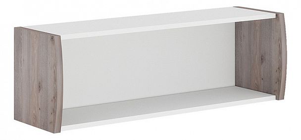 Полка навесная Бартоло ПНД Белый/Нельсон - Вид 1