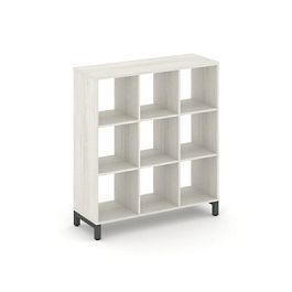 Стайл Проджект Каркас стеллажа 3 яр. SN.KS-330 Дуб Наварра/Металл Антрацит 1121*400*1248 - Фото предпросмотра