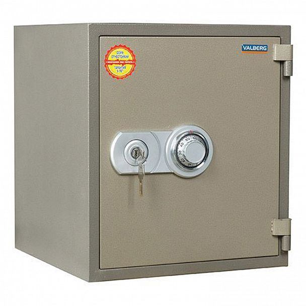 Сейф огнестойкий VALBERG "FRS-51 CL", 490х430х430 мм, 50 кг, фиксированный код + ключ - Вид 3
