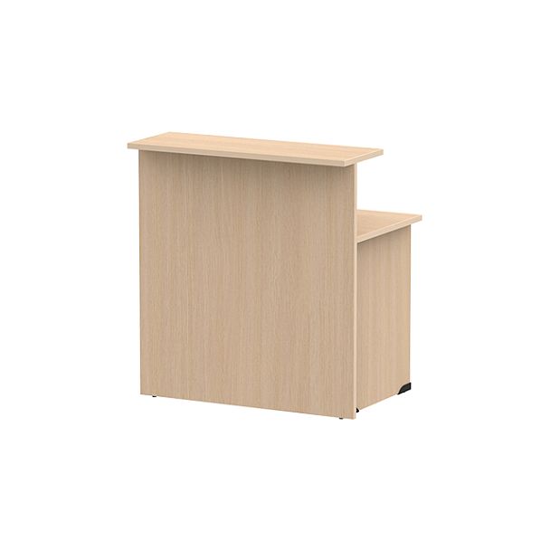 Стойка ресепшн прямая СР-100/60 дуб молочный - Вид 1