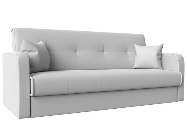 Диван книжка Надежда (полностью экокожа белая) - Вид 1