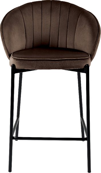Полубарный стул Миэль коричневый/черный - Вид 2