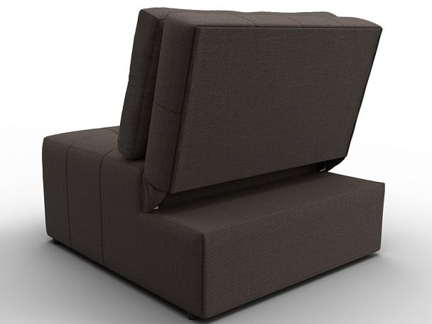 Кресло-кровать Лига-107 (80) Рогожка коричневый - Вид 5