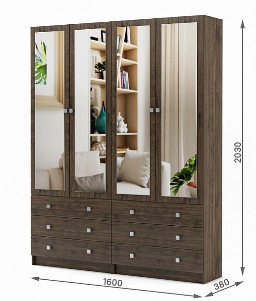 Шкаф платяной Бостон-23 - Вид 2