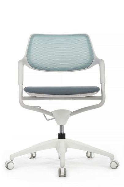 Кресло Scroll HY-813D Голубой/Серый - Вид 5