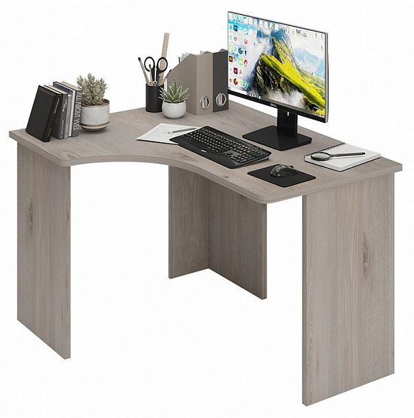 Стол письменный Домино Lite СКЛ-Угл120 Нельсон правый - Вид 2