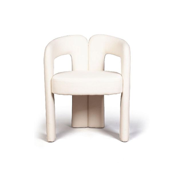 Полукресло Angie, ткань, велюр молочный - Вид 2