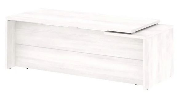 YALTA LT.В-22 (L) Стол руководителя прямой, левый 2 Yalta кабинет руководителя  Снежная Патина - Вид 1
