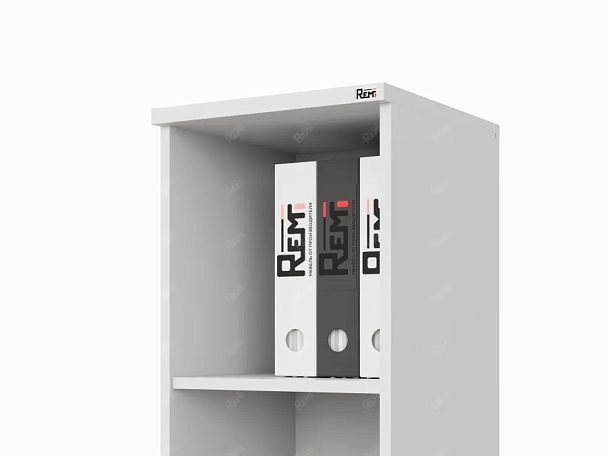 ЛАЙТ / LIGHT RLG026-35x35 Узкий стеллаж 35x35x183 Белый - Вид 6