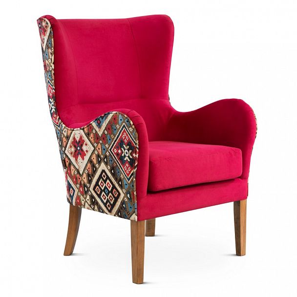 Кресло "Девис 2" красный - Вид 1