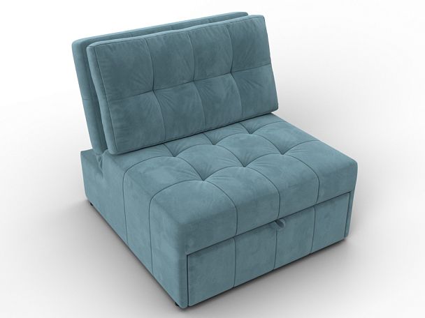 Кресло-кровать Лига-107 (80) Велюр бирюзовый - Вид 6