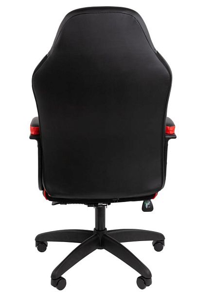 Кресло Chairman game 17 Россия экокожа черный/красный/белый - Вид 5