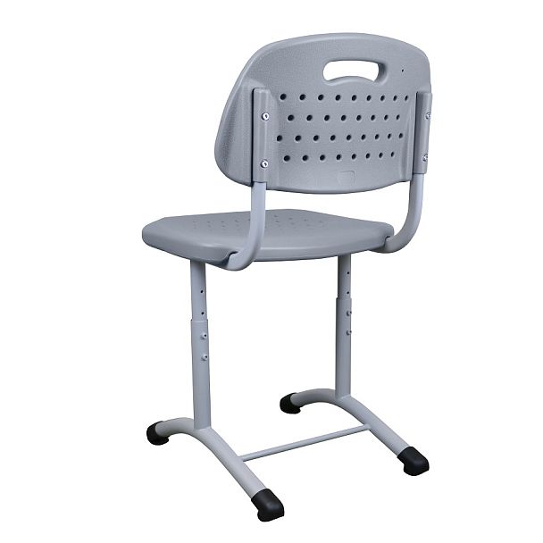 Школьный стул BOCCA, серый (каркас RAL 7040 серый), гр.5-7 - Вид 4