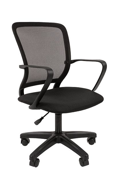 Офисное кресло Chairman    698 LT  Россия     TW-01  черный - Вид 1