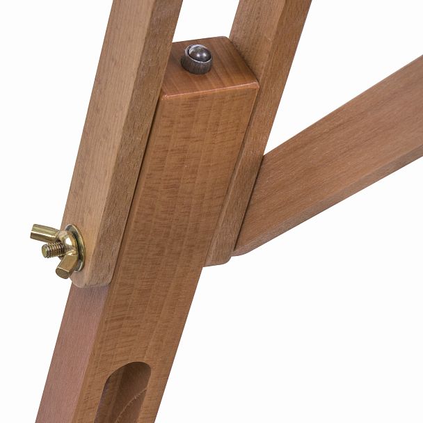 Этюдник BRAUBERG ART CLASSIC, бук, 50х34х11см, высота холста 87см, ножки дерев 90см, ремень, 190654 - Вид 10