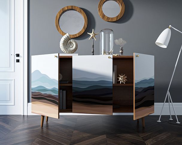 Комод "Berber" три дверки 11 принт - Вид 5