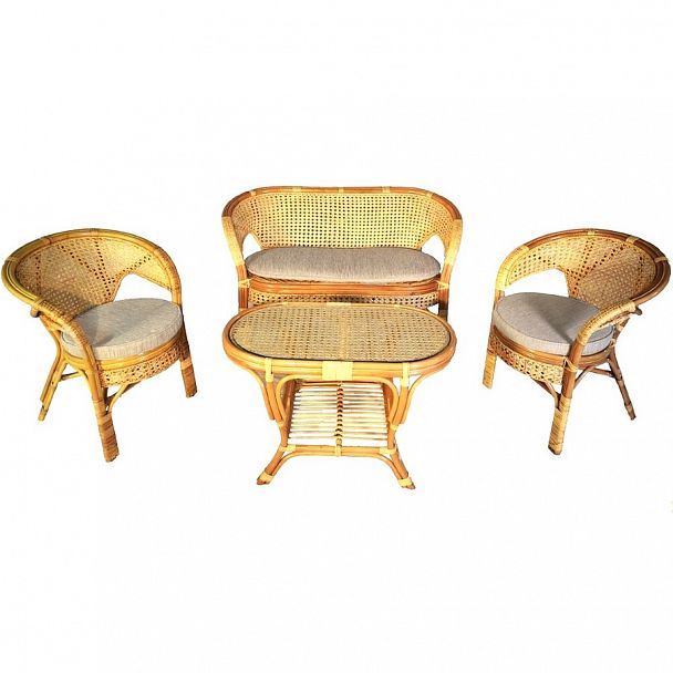 Комплект Пеланги 02/15 с 2х местным диваном, подушки на молнии - Вид 3